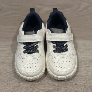 Carter's White and Black Kids Sneakers NEW